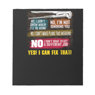 Bloco De Notas Mens Millwright Novelty Gift T-Shirt para Pais