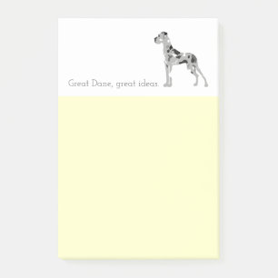 Bloco De Notas Merle Great Dane