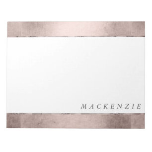 Bloco De Notas Mermaid Posh Sheen Dusty Terracotta Peach Person