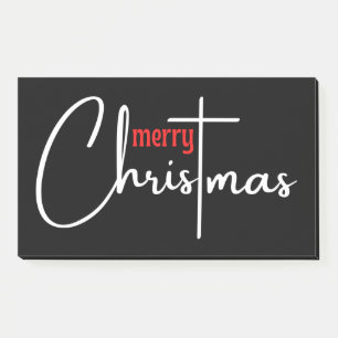 Bloco De Notas Merry Christmas T-Shirt