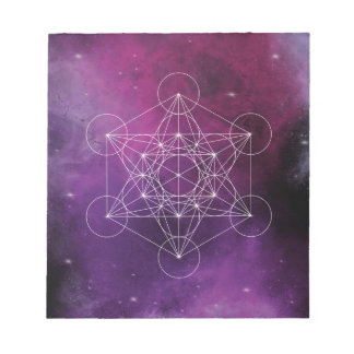 Bloco De Notas Metatron, chakra, zen, geométrico sagrado, anjo,