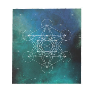 Bloco De Notas Metatron, chakra,zen,geométrico sagrado, anjo, esp