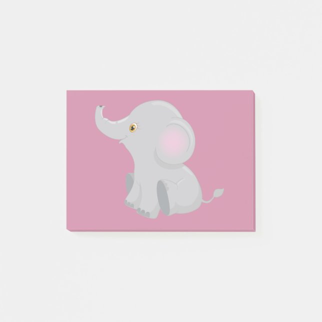 Bloco De Notas Meu Bebê Elefante (Frente)