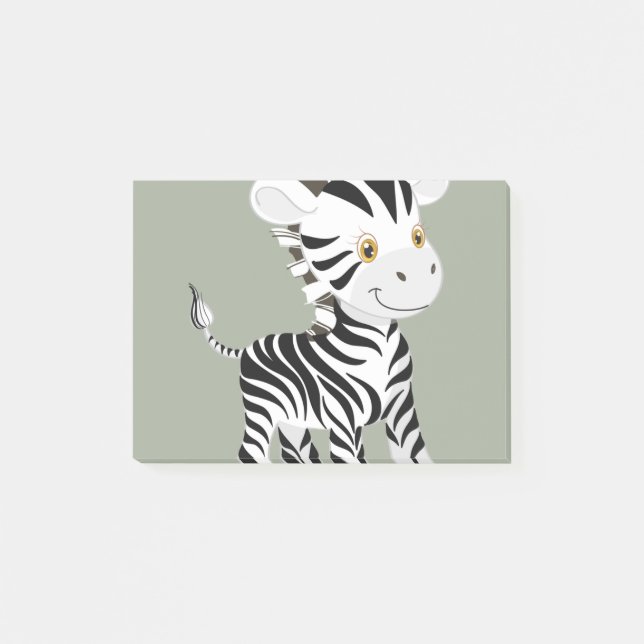 Bloco De Notas Meu Bebê Zebra (Frente)
