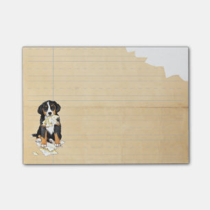 Bloco De Notas Meu Berner comeu meus trabalhos de casa