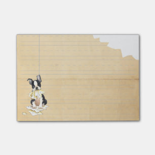 Bloco De Notas Meu Boston Terrier Comeu meu dever de casa