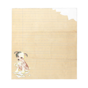 Bloco De Notas Meu Chinês Detido Comeu Meu Trabalho De Casa