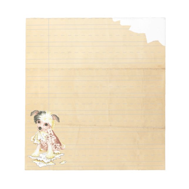 Bloco De Notas Meu Chinês Detido Comeu Meu Trabalho De Casa (Frente)