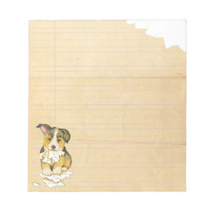 Bloco De Notas Meu Corgi de Galês do Pembroke comeu meus