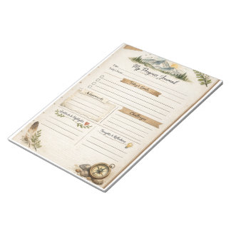 Bloco De Notas Meu Diário de Progresso Imprimível | Reflexão Diár