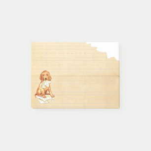 Bloco De Notas Meu Setter Irlandês Comeu Meu Trabalho De Casa