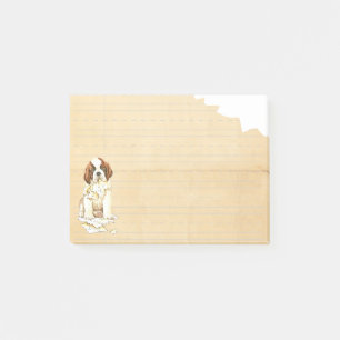 Bloco De Notas Meu St Bernard comeu meus trabalhos de casa