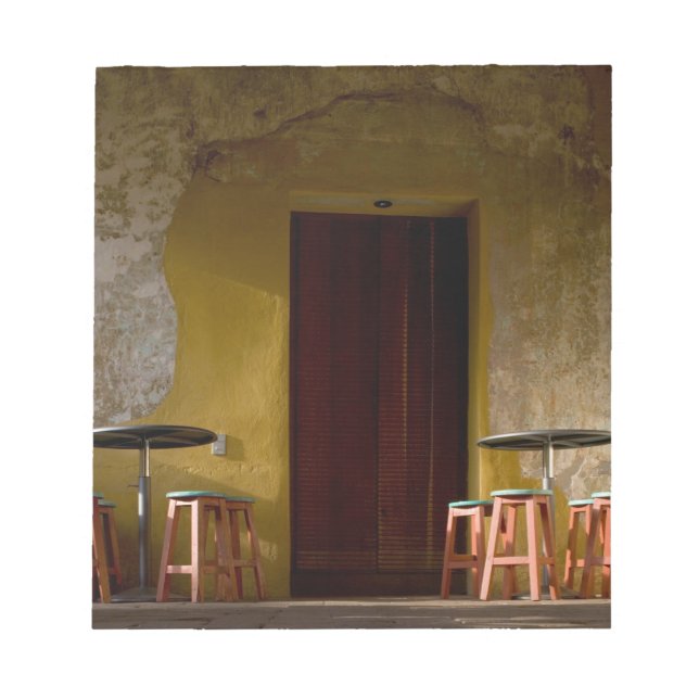 Bloco De Notas México, Oaxaca, Tarde - Sol acende varanda de (Frente)