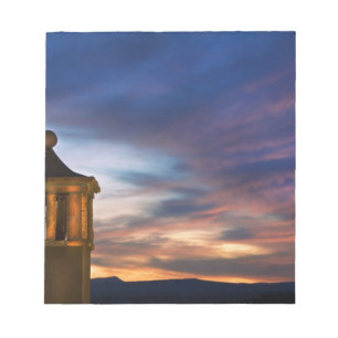Bloco De Notas México, San Miguel de Allende. Pôr do sol sobre