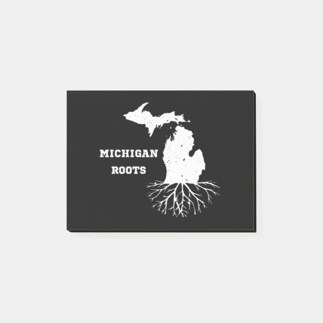 Bloco De Notas Michigan Roots (Frente)