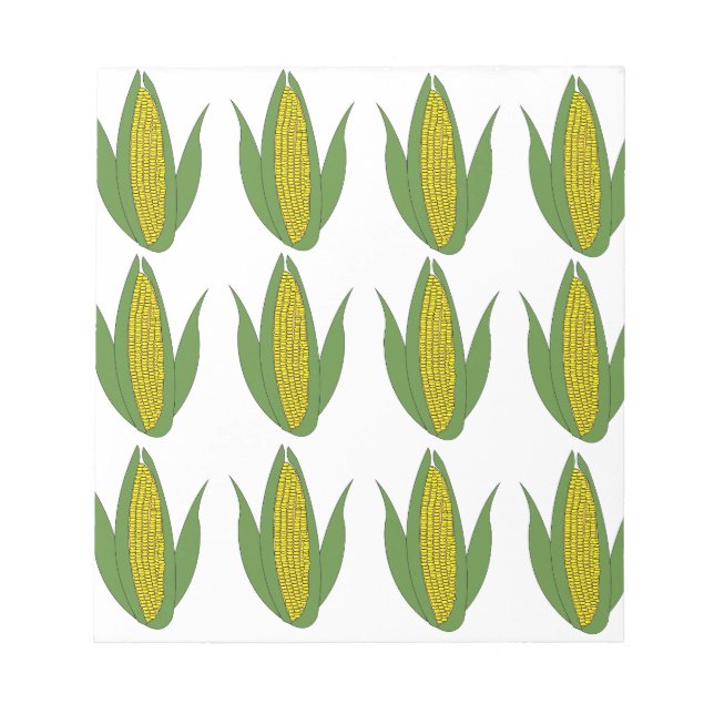 Bloco De Notas Milho de Milho Vegetal (Frente)