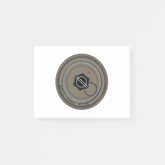 Bloco De Notas Mina Anti-Tanque (Frente)