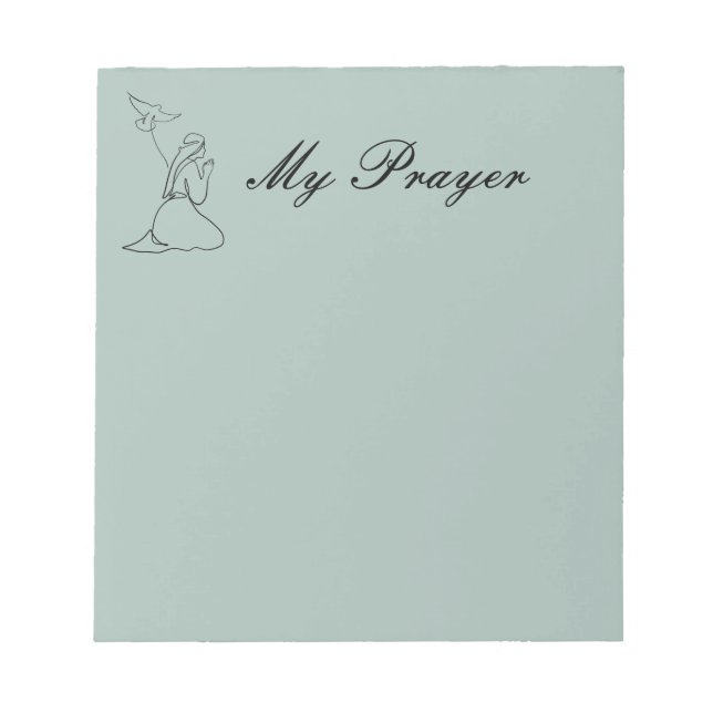 Bloco De Notas Minha Guia Nota de Oração Nota adesiva (Frente)