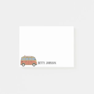 Bloco De Notas Mini Van