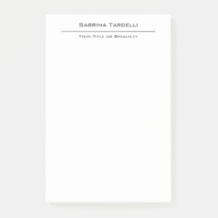 Bloco De Notas Minimalista Atrativo Simples