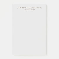 Minimalista personalizado clássico