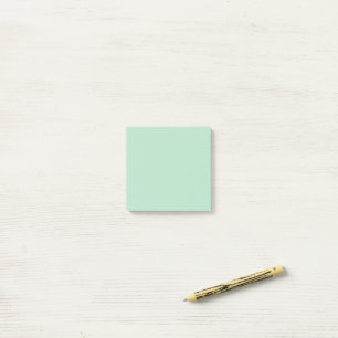 Bloco De Notas Mint Green Sticky Notes - Elegante e funcional