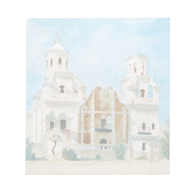 Bloco De Notas Missão San Xavier del Bac (Frente)