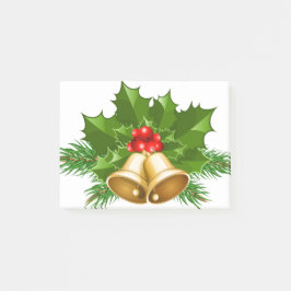 Bloco De Notas Mistletoe Bells