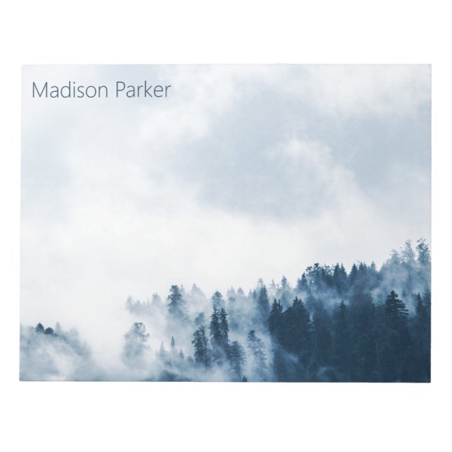 Bloco De Notas Misty Forest (Frente)