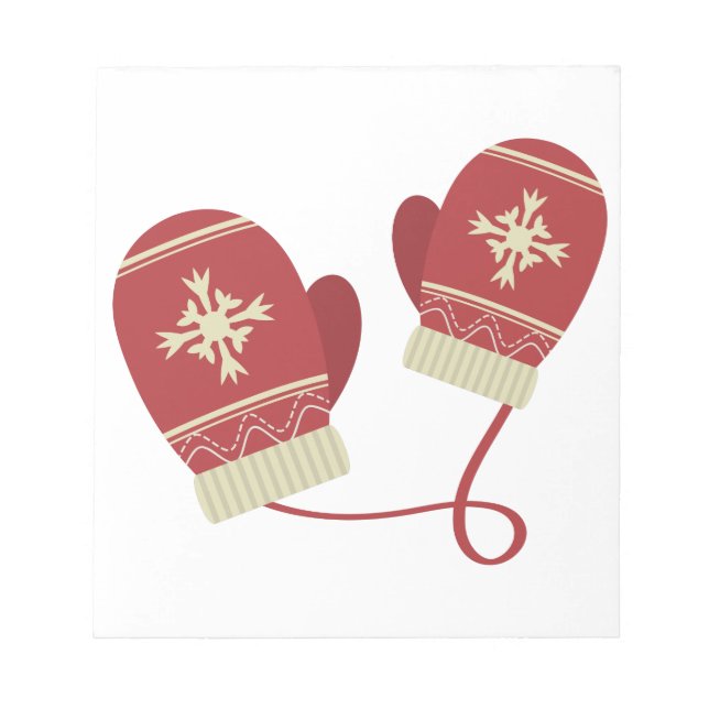 Bloco De Notas Mittens (Frente)