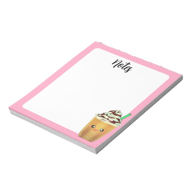 Bloco De Notas Mocha Café Bebida Misturada (Invertido)