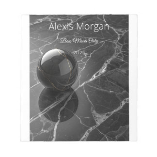 Bloco De Notas Modelo de Borda Rosa-Roxo Minimalista Moderno