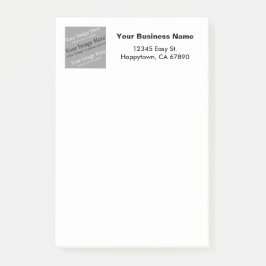 Bloco De Notas Modelo de negócios personalizado Stickie imagem qu