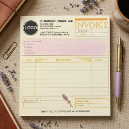 Bloco De Notas (Modelo Personalizado) Formulário de Venda de Fatu