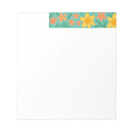 Bloco de Notas Modelo Primavera