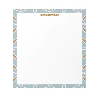 Bloco De Notas Modern Aesthetic Typography with Stylish Border