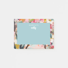 Bloco De Notas Modern Botanical Abstract Art