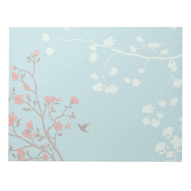 Bloco De Notas Modern Floral 2 Casamento (Frente)