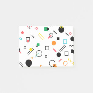 Bloco De Notas Moderno, brincalhão, legal, de tendências, geom