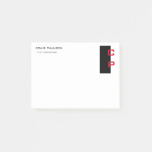 Bloco De Notas Moderno Elegante Simples