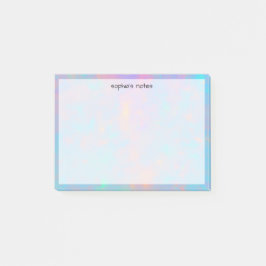 Bloco De Notas Moderno Fofo Abstrato Personalizado Pastel