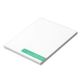 Bloco de notas moderno minimalista elegante
