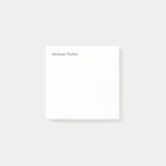 Bloco De Notas Moderno minimalista profissional (Frente)