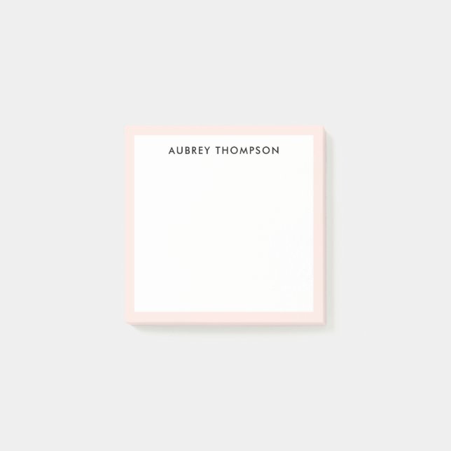 Bloco De Notas Moderno Simples (Frente)