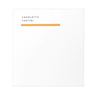 Bloco De Notas Moderno Simples Moderno Minimalista