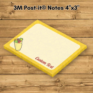 Bloco De Notas Moldura de Sandwich Tortilla