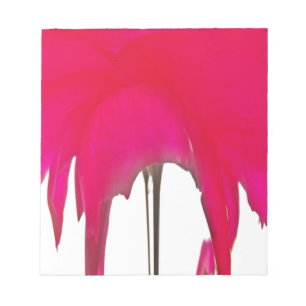Bloco De Notas Momento Capturado: Uma Elegância Petal Rosa vermel