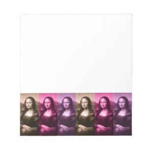 Bloco De Notas Mona Lisa Purple Chocolate Rosa