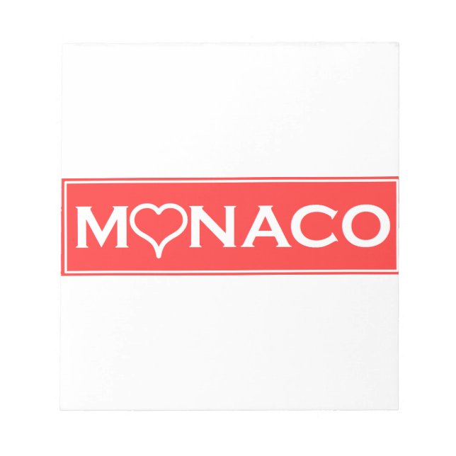 Bloco De Notas monaco (Frente)