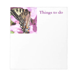 Bloco De Notas Monarch Butterfly Memo Pad Coisas a Fazer